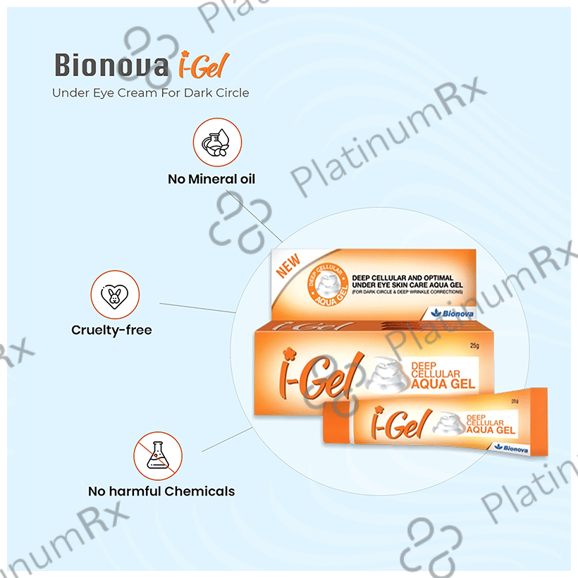 Bionova I-Gel Under Eye Cream for Dark Circle