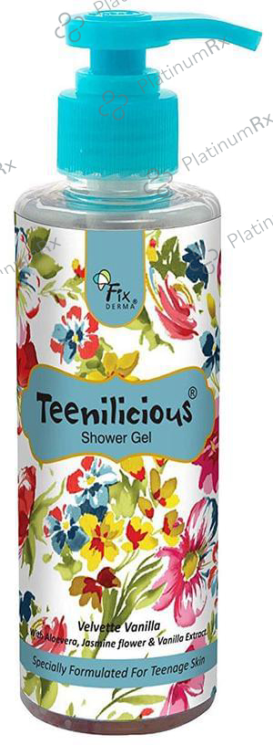 Fixderma Teenilicious Shower Gel Velvette Vanilla