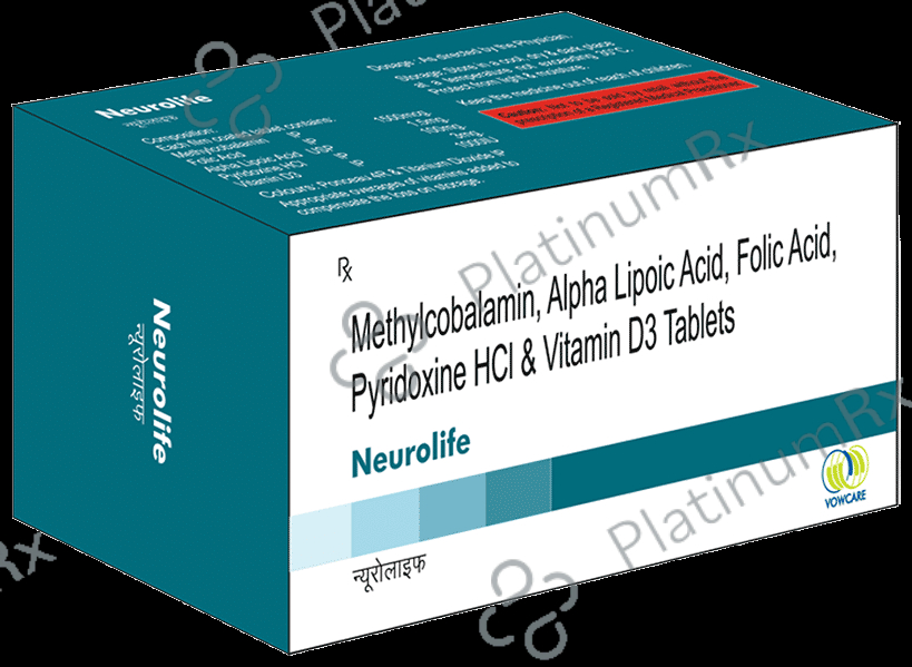 Neurolife Tablet 1500/ 100/6 3/ 1.5/3 1000