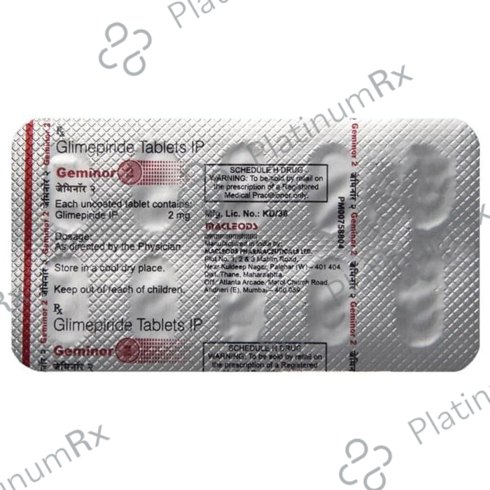 Geminor 2mg Tablet 10s