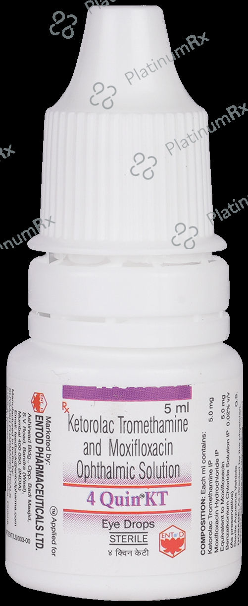 4 Quin KT Eye Drop 5ml