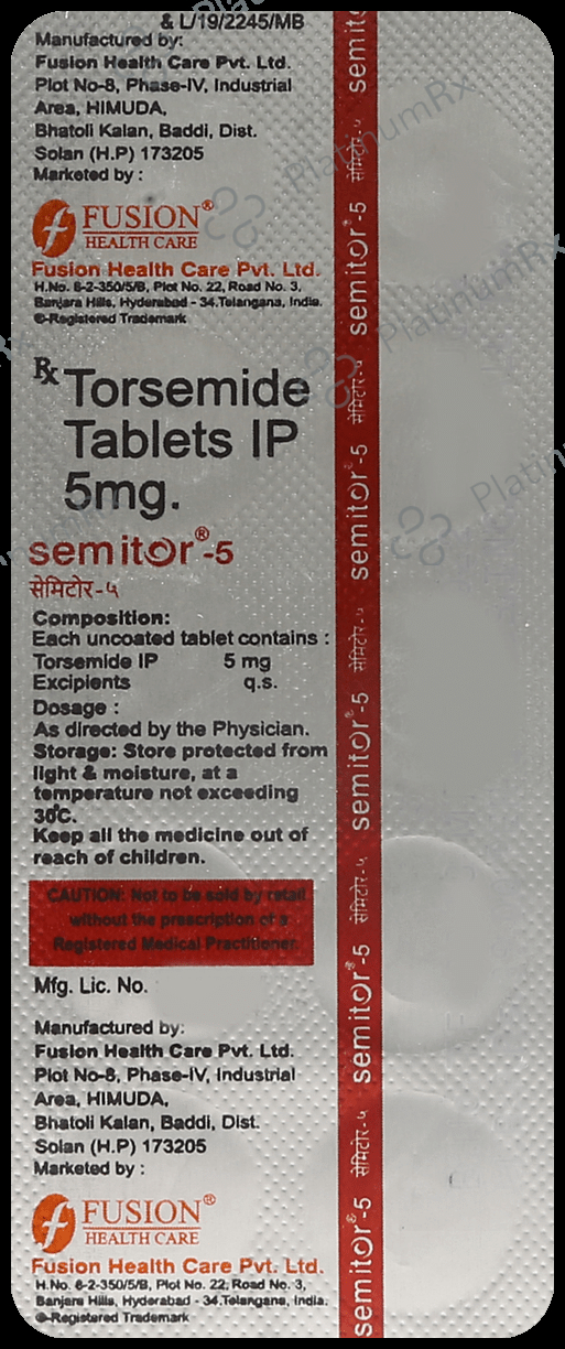Semitor 5mg Tablet