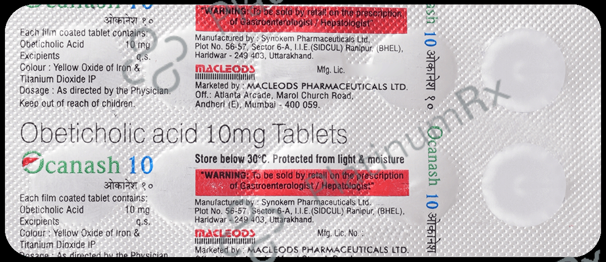 Ocanash 10mg Tablet