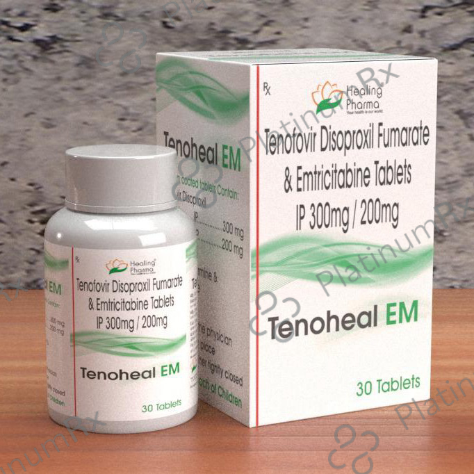Tenoheal EM 200/300mg Tablet 30s