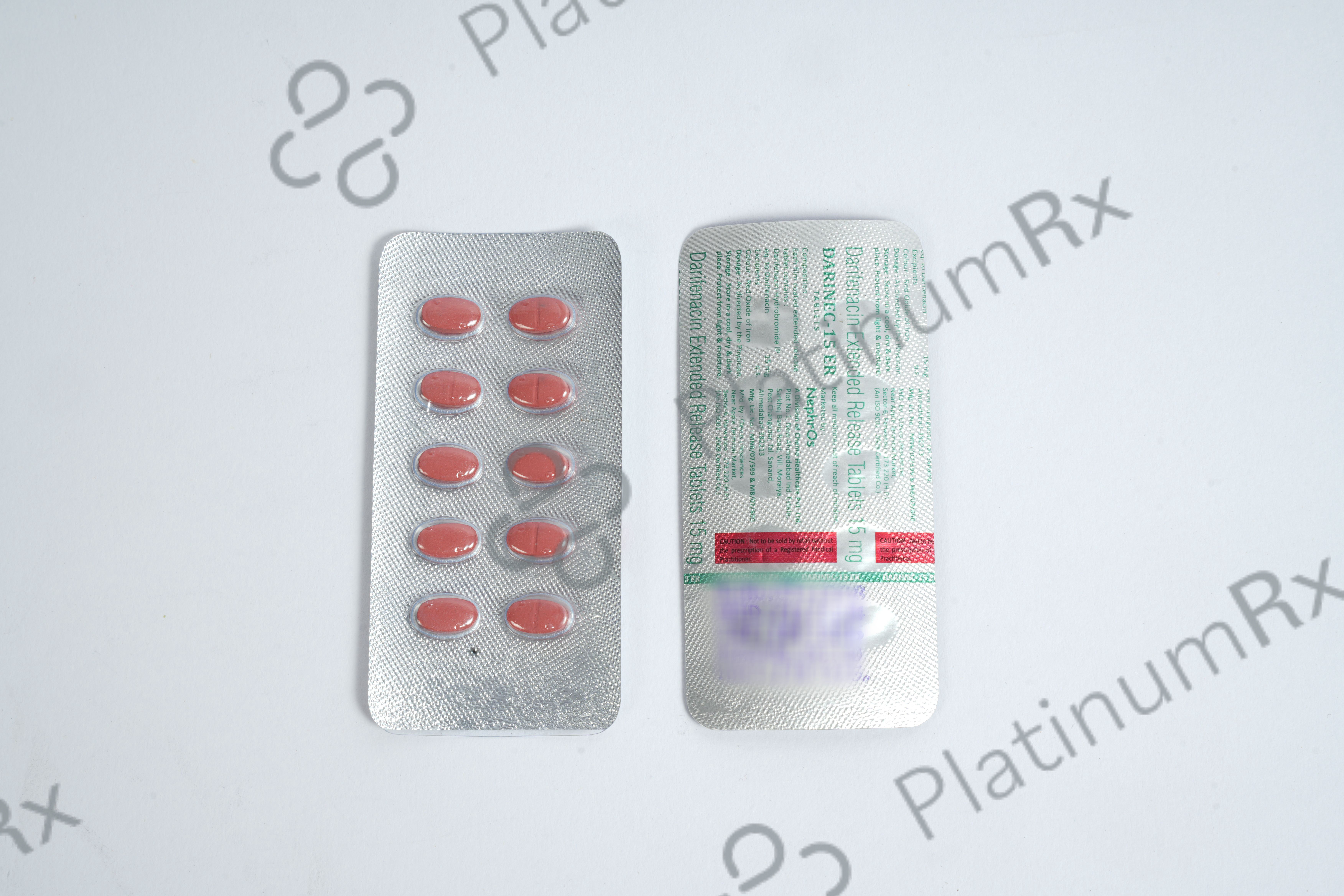 Darinec 15mg ER Tablet 10s