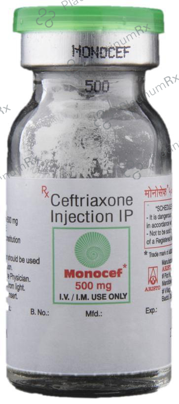 Monocef 500mg Injection 2ml