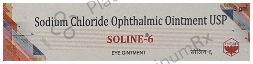 Soline 6% Eye Ointment 3gm