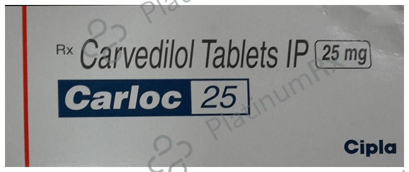 Carloc 25mg Tablet 10s