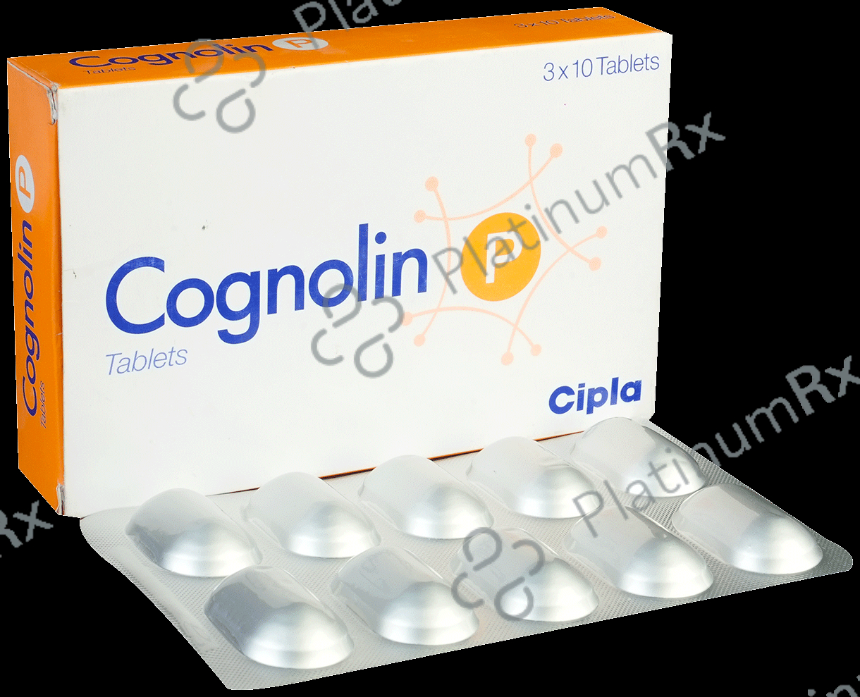 Cognolin P 500/400mg Tablet 10s