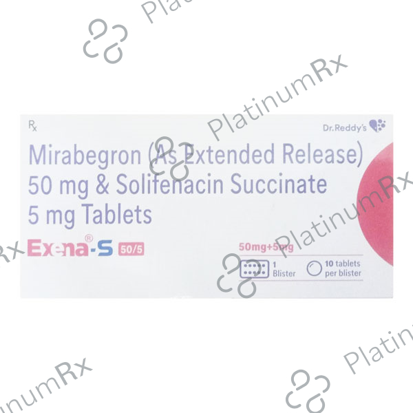 Exena S 50/5mg Tablet 10s