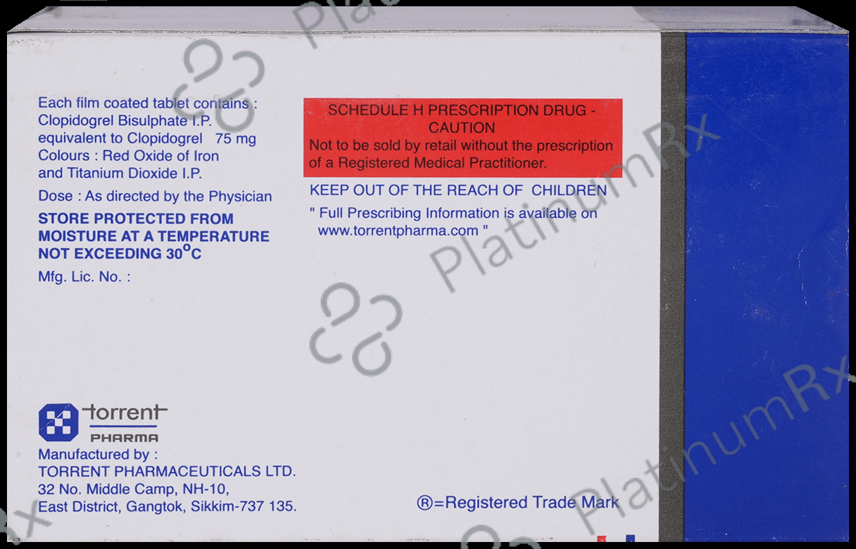 Clodrel 75mg Tablet 15s