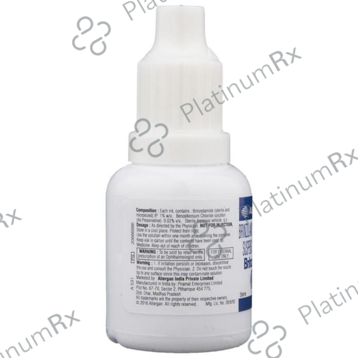 Brinzagan 1% Ophthalmic Suspension 5ml