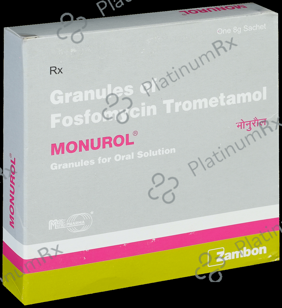 Monurol 3gm Granules For Oral Solution 8gm