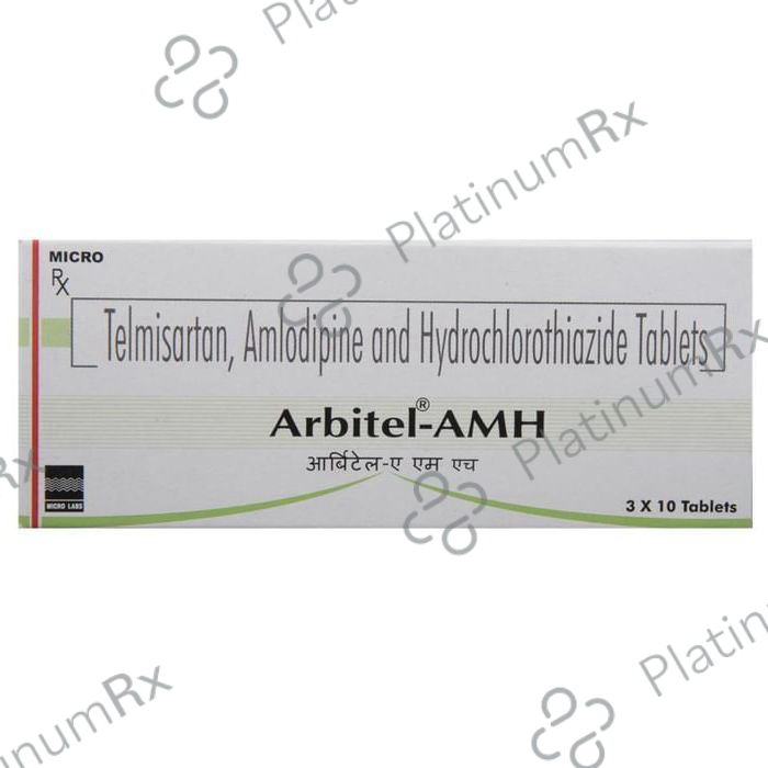 Arbitel AMH 5/12.5/40mg Tablet 10s