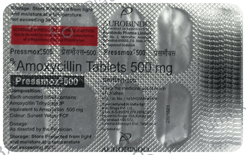 Pressmox 500mg Tablet