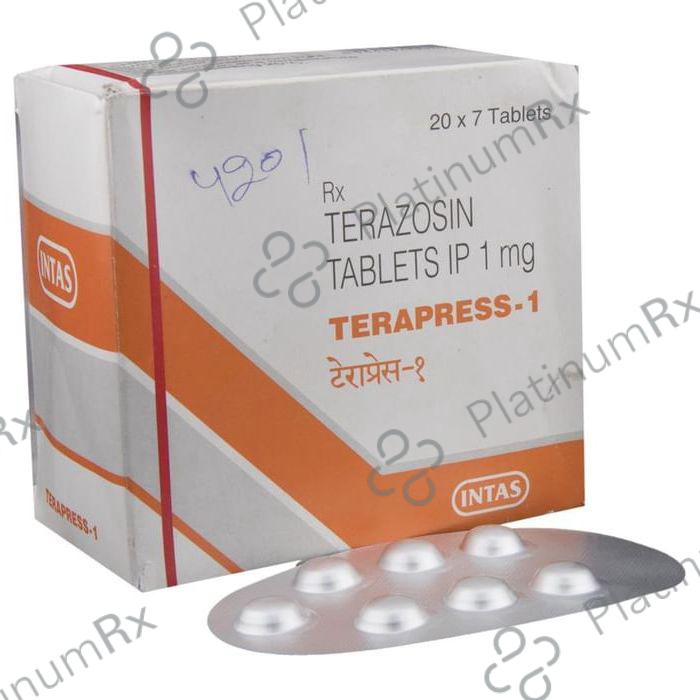 Terapress 1mg Tablet 7s