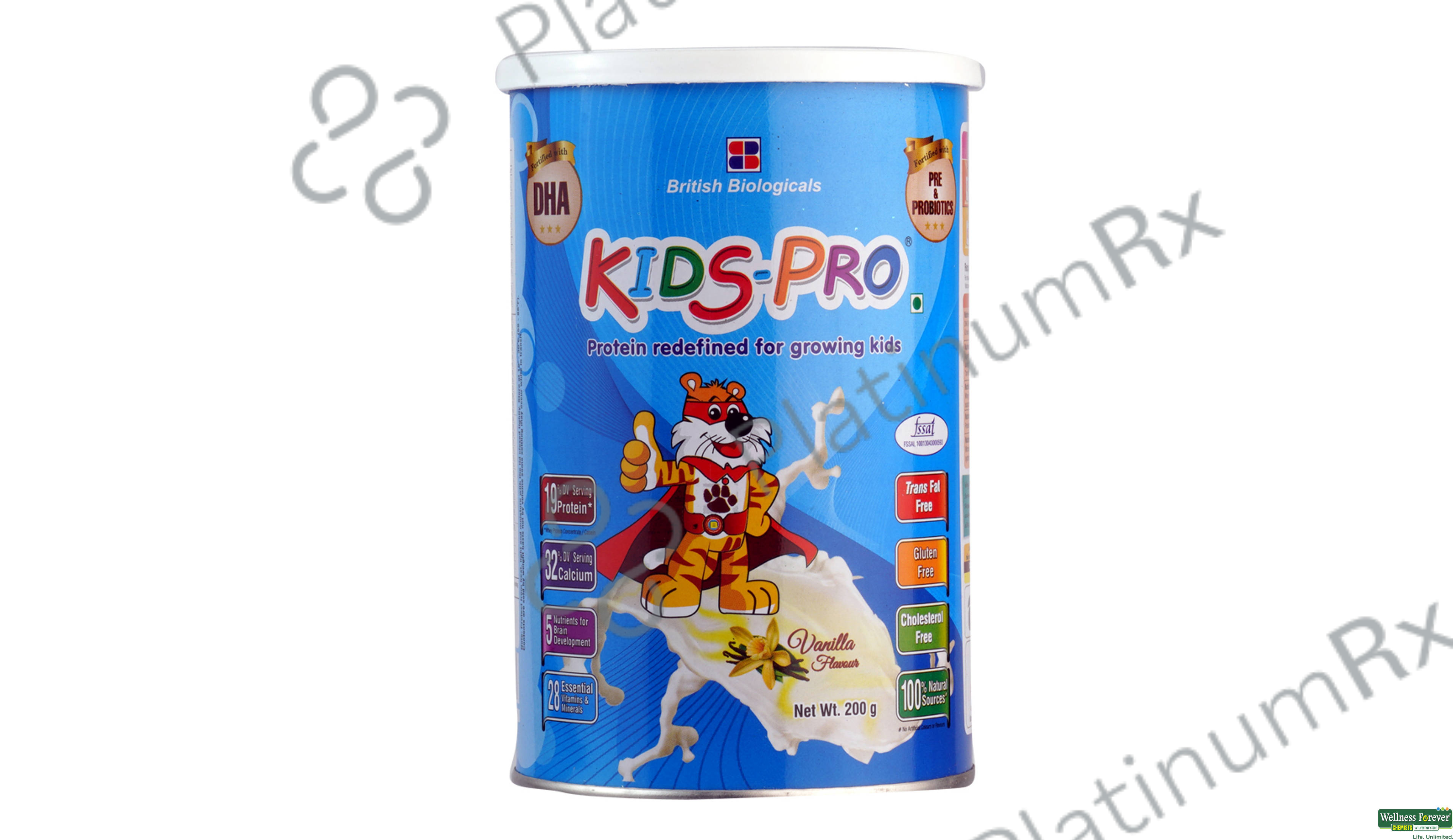 Kids Pro Vanilla Powder 200 gm