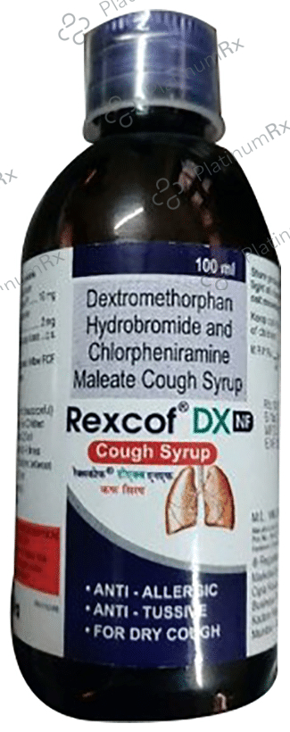 Rexcof DX NF Syrup 100 Syrup