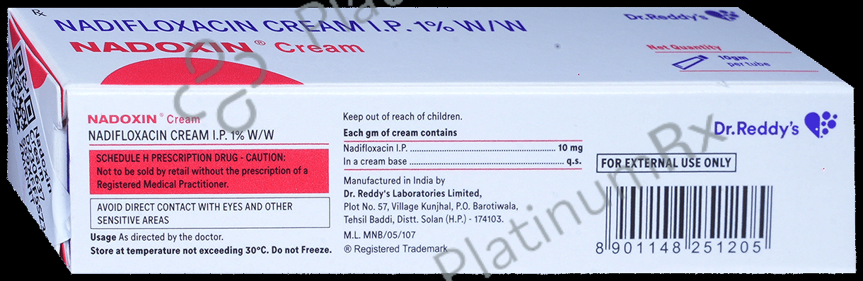 Nadoxin 1% Cream 10gm