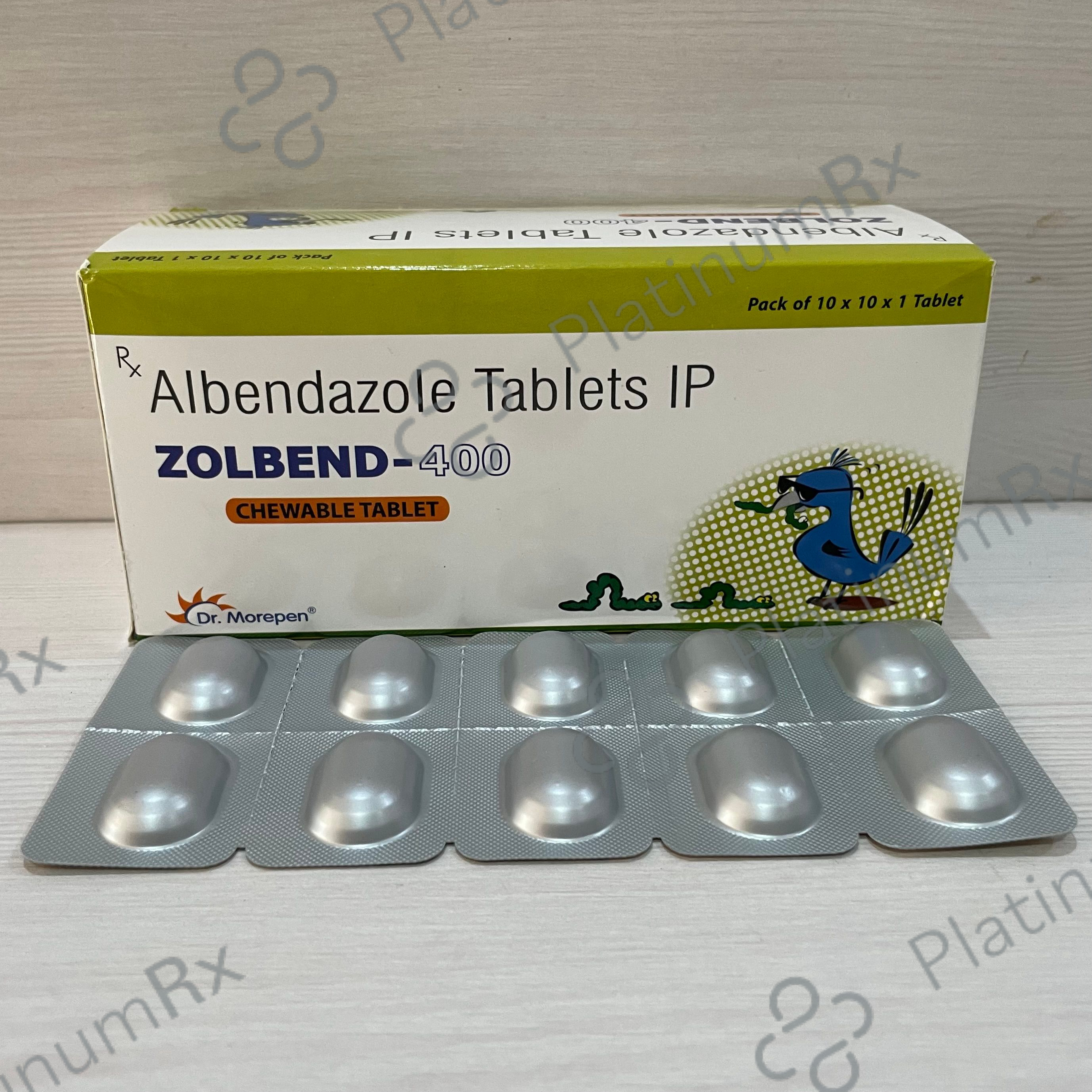 Zolbend 400mg Tablet 1s