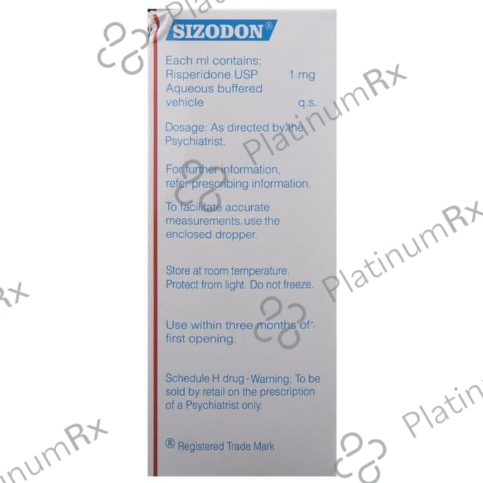 Sizodon 1mg Oral Solution 60ml