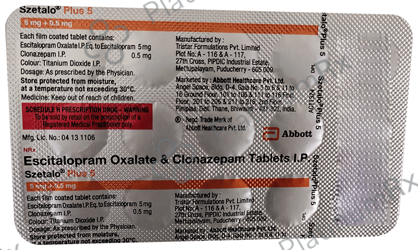 Szetalo Plus 5 Tablet 15 Tablet