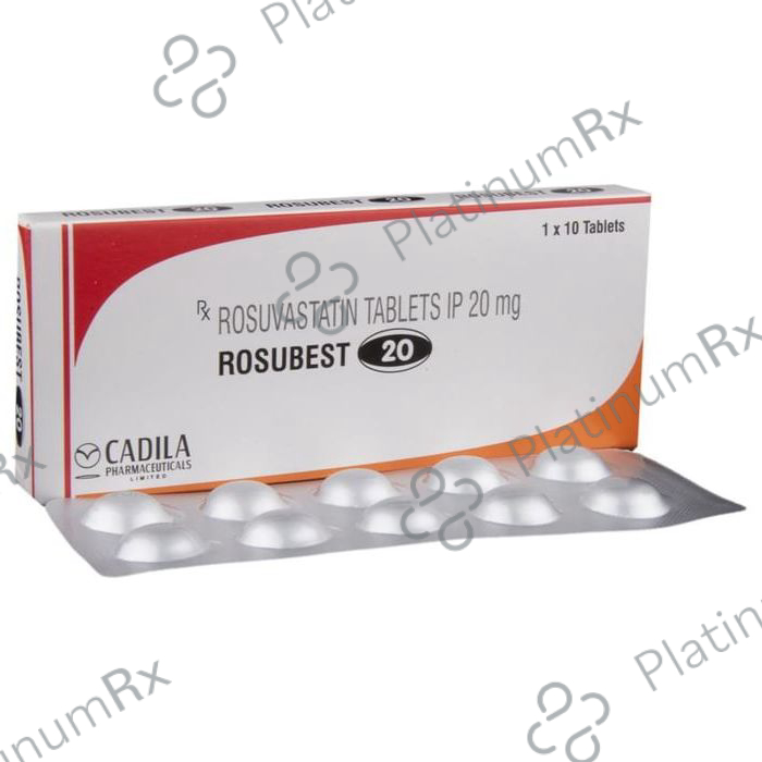 Rosubest 20mg Tablet 10s