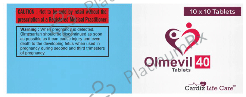 Olmevil 40mg Tablet