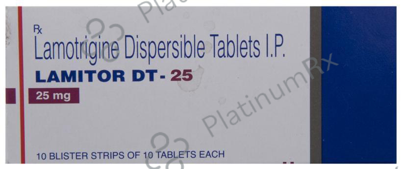 Lamitor DT 25mg Tablet 10s