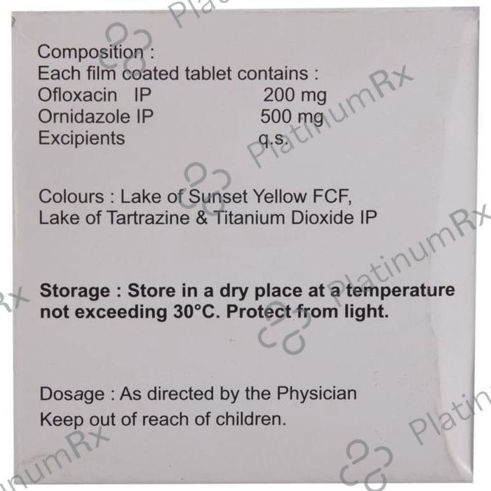 Zenflox OZ 200/500mg Tablet 10s