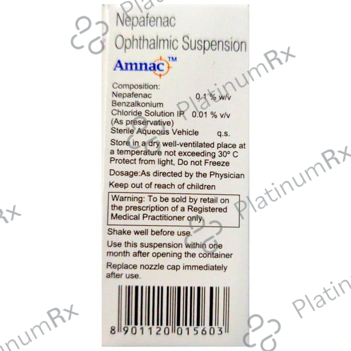 Amnac Opthalmic Suspension