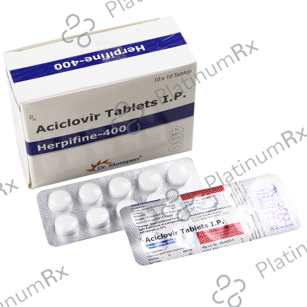 Herpifine 400mg Tablet 10s