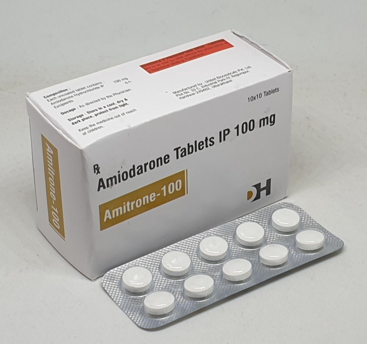 Amidrone 100mg Tablet 10s