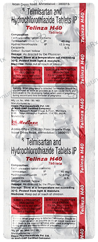 Telinza H 40 Tablet