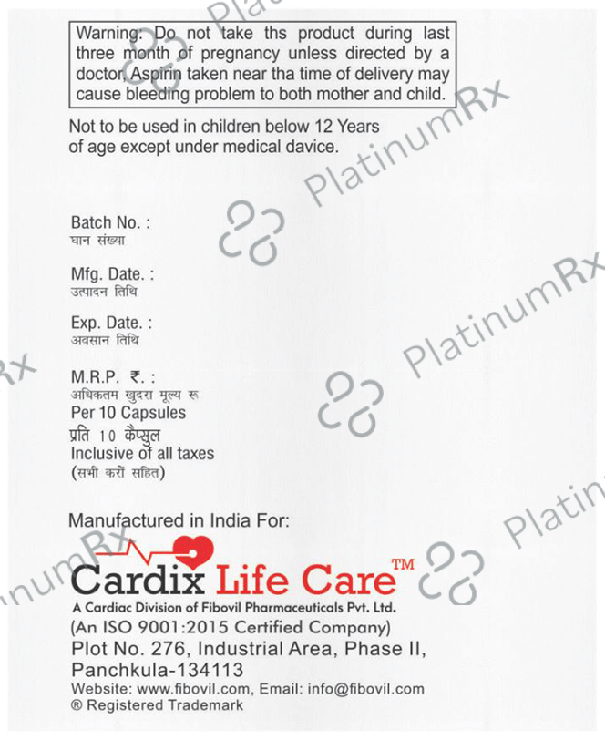 Atorfib Gold 75mg/20mg/75mg Capsule
