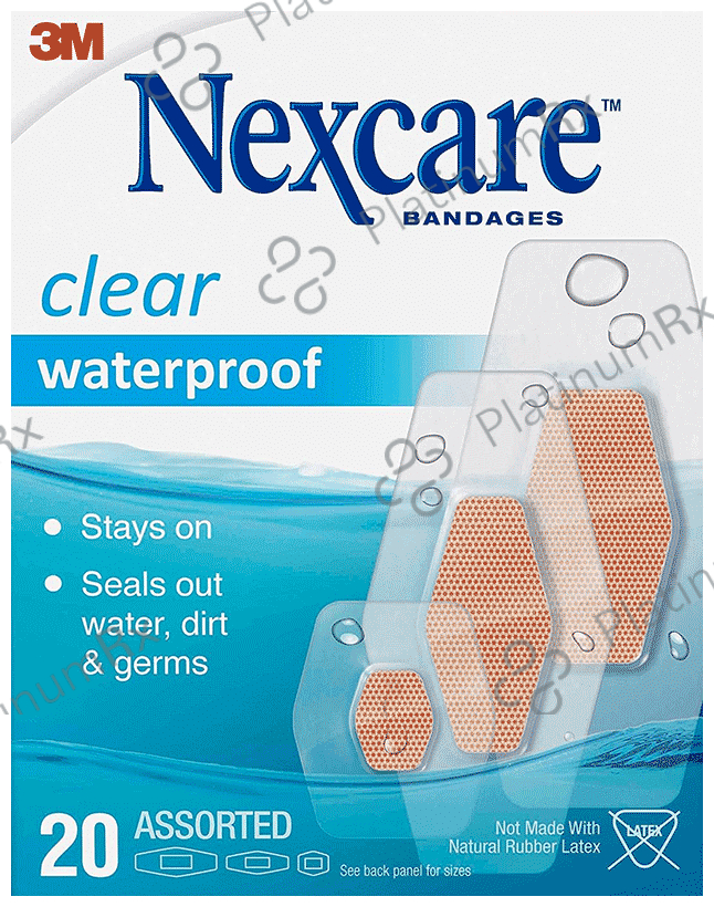 Nexcare Clear Bandage Waterproof