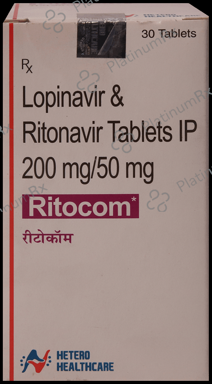 Ritocom 50/200mg Tablet 30s