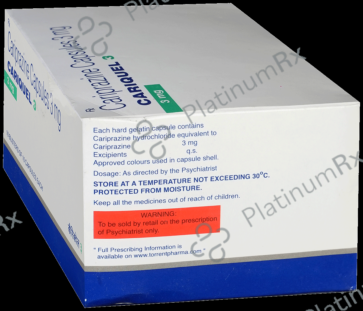 Cariquel 3mg Capsule 10s