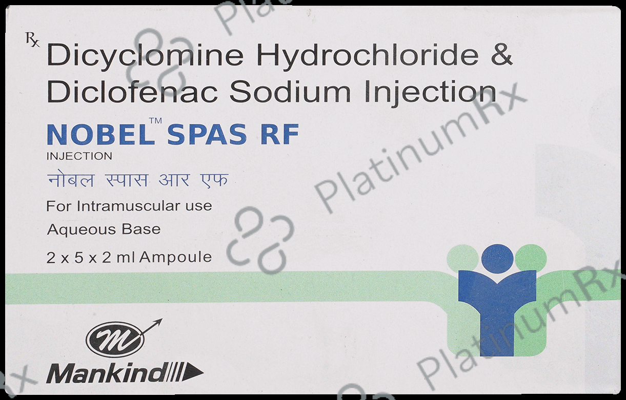 Nobel Spas RF 10mg/ml/25mg/ml Injection