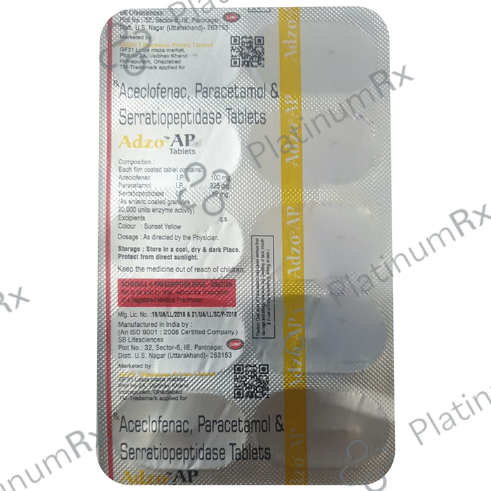 Adzo-AP Tablet