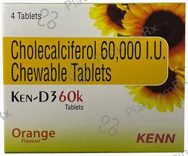 Ken-D3 60K Chewable Tablet Orange