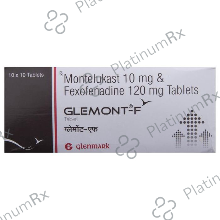 Glemont F 120/10mg Tablet 10s
