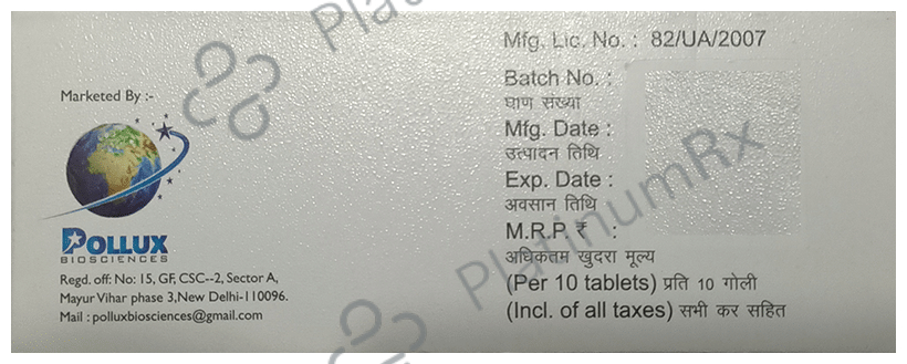 Poluxetine 12.5mg Tablet PR