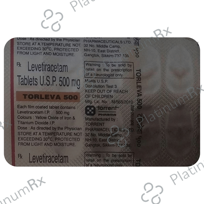 Torleva 500mg Tablet 10s