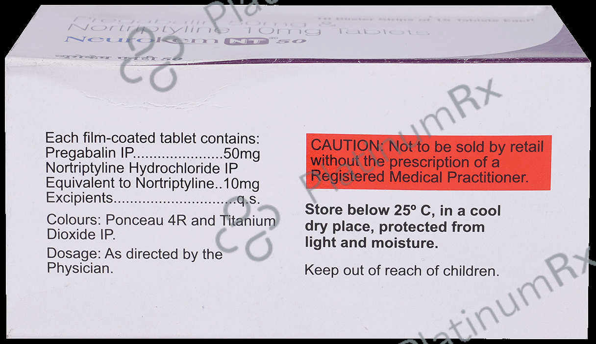 Neurokem NT 50 Tablet 15 Tablet