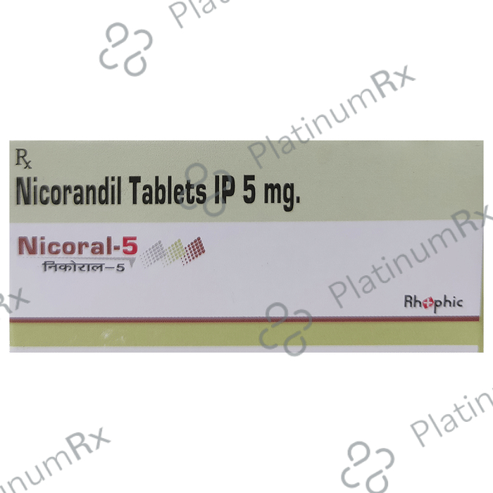 Nicoral 5 Tablet 10 Tablet Rhophic Health Care