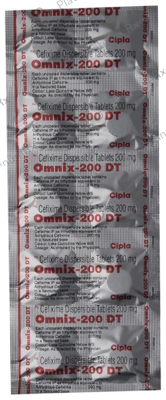 Omnix 200mg DT Tablet 10s