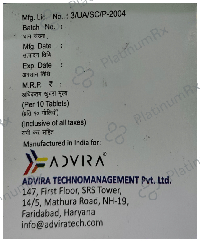 Advixime OF 200mg/200mg Tablet
