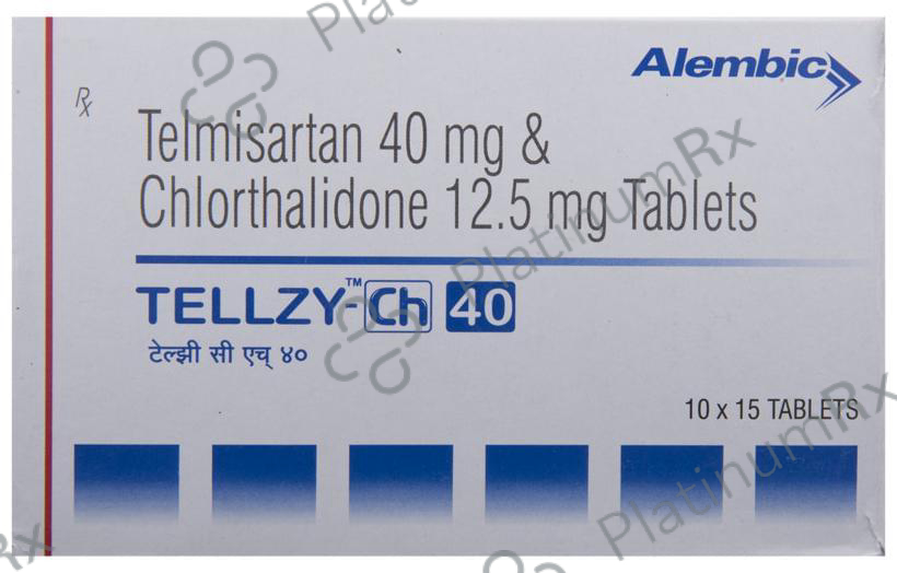 Tellzy CH 40 12.5/40mg Tablet 15s