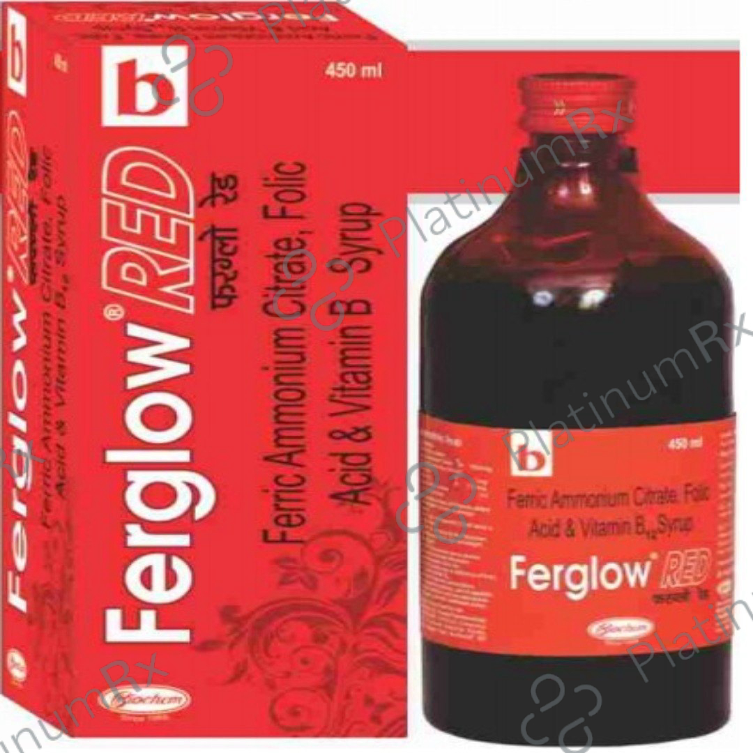 Ferglow Red Syrup 450ml